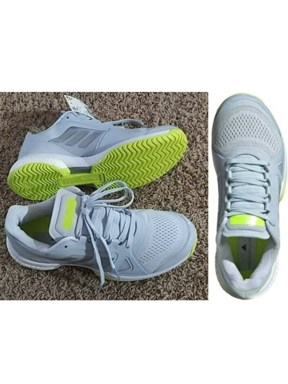 Nwt Adidas Stella McCartney Women aSMC Tennis Shoes 10.5
